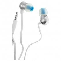 JBL AURICOLARE ORIGINALE STEREO T280 IN-EAR PURE BASS WHITE /PER IOS IPHONE GALAXY ANDROID