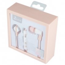 ACURA AURICOLARE CU-1020 ORIGINALE STEREO IN-EAR JACK 3,5MM PINK /PER ANDROID IPHONE