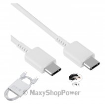 SAMSUNG CAVO DATI USB-C Type C ORIGINALE EP-DN980BWE 25W WHITE BULK /PER GALAXY USB-C CONNECTOR
