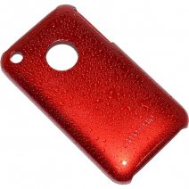 CASE-MATE CUSTODIA BARELY THERE APPLE IPHONE 3G - 3GS GOCCIA GLOSSY RED