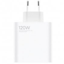 XIAOMI CARICABATTERIE ORIGINALE CASA USB MDY-13-EE 120W FAST TURBO CHARGE WHITE BULK