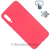 FORCELL CUSTODIA TPU SILICONE COVER SOFT-MAGNET CASE PER SAMSUNG GALAXY A70 A705 RED
