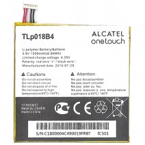 ALCATEL BATTERIA LITIO INTEGRATA ORIGINALE TLP018B4 BULK PER OT-6030D IDOL - OT-6030X IDOL - OT-SNAP